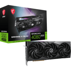 GeForce RTX 4080 Super - Nvidia GeForce Graphics Cards MSI GeForce RTX 4080 SUPER GAMING X SLIM 2xHDMI 2xDP 16GB