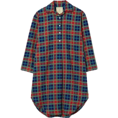 Checkered - Shirt Collar Dresses British Boxers Brushed Nightshirt - Cairngorm Tartan