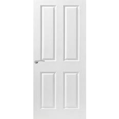 Doors Wickes Chester White Grained Moulded 4 Panel Interior Door (76.2x198.1cm)