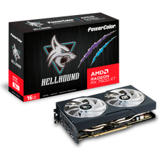 Powercolor HELLHOUND Radeon RX 7600 XT HDMI 3 x DP 16GB GDDR6