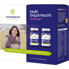 Vitakruid Multi Dag Nacht Vrouw 2pack 60 pcs