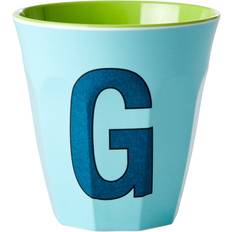 Rice Melamine Cup Medium Letter G 30cl