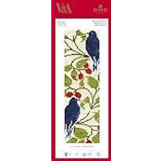 Needlework Kits DMC Bird and Berry Bookmark Cross Stitch Kit