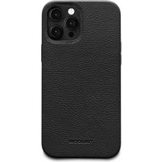 Woolnut Leather Case Cover for iPhone 12 Pro Max Black