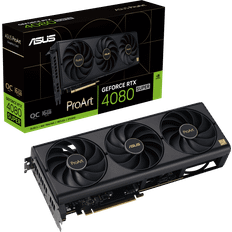 16 GB - GeForce RTX 4080 Super Graphics Cards ASUS ProArt GeForce RTX 4080 SUPER OC Edition HDMI 3xDP 16GB GDDR6X