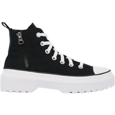 Converse Big Kid's Chuck Taylor All Star Lugged Lift Platform Canvas - Black/Black/White