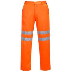 Stretch Work Clothes Portwest RT45 Hi-Vis Polycotton Service Trousers