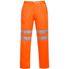 Women Work Wear Portwest RT45 Hi-Vis Polycotton Service Trousers