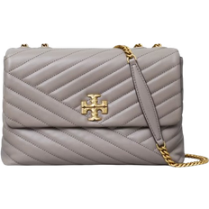 Tory Burch Kira Chevron Convertible Shoulder Bag - Grey Heron