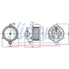 Nissens Innenraumgebläse 87536