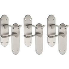 Designer Levers Scroll Door Handle Satin 3