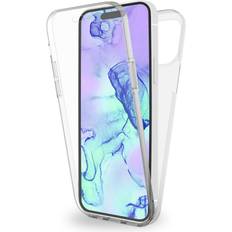 Nalia Klare 360 Grad Hülle iPhone 15 Pro Max Smartphone Hülle, Transparent