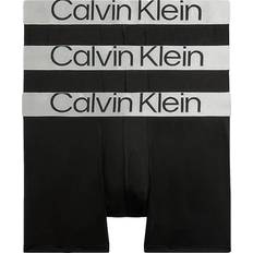 L Men's Underwear Calvin Klein Boxer Briefs 3-pack - Black