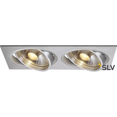 Spotlights SLV New Tria 2 Brushed Aluminium Spotlight