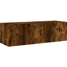 vidaXL 837299 Smoked oak TV Bench 100x31cm