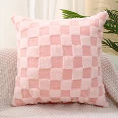 Shein 1pc Pink Cushion Cover Without Filler Rosa