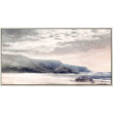 Madison Park Moody Coast Hand Embellished Landscape