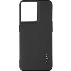 Oppo Reno 8 Case Semi-rigid Soft Touch Thin and Light Original Black