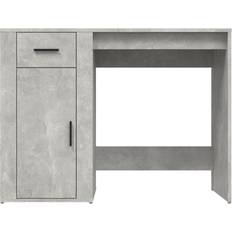 vidaXL 816788 Concrete Grey Writing Desk 49x100cm