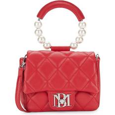 Badgley Mischka Women's Mini Flap Quilted Handbag Red