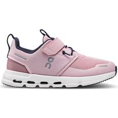 Pink Sport Shoes On Kid's Cloud Play - Zephyr/White