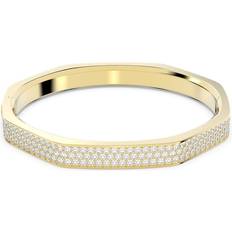 Swarovski Dextera Bangle Bracelet -Gold/Transparent