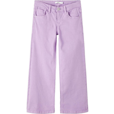 Name It Kid's Wide Leg Pants - Sand Verbena