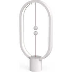 MikaMax Heng Balance White Table Lamp 32.5cm