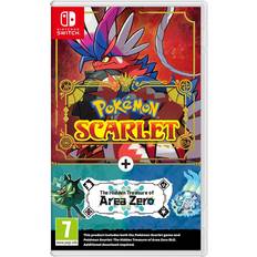 RPG Nintendo Switch Games Pokemon Scarlet + The Hidden Treasure of Area Zero DLC (Switch)