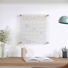 Martha Stewart Acrylic Monthly Dry Erase Wall Calendar