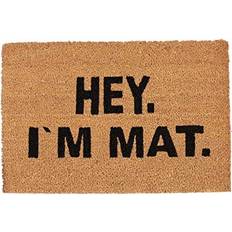 Relaxdays Doormat MAT, Coconut Fibres, Welcome cm