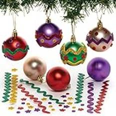 Baker Ross Christmas 3D Bauble Kits