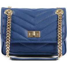 19v69 Italia Versace 1969 Abbigliamento Sportivo Srl Milano Italia 19V69 Womens Handbag Blue 10507 SAUVAGE BLUETTE Leather One Size