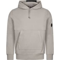 CP COMPANY Jumpers CP COMPANY Diagonal Raised Fleece Hoodie - Drizzle Grey