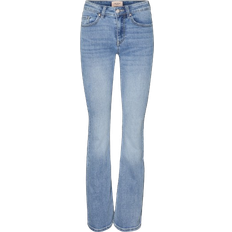 Vero Moda Vmflash Medium Waist Jeans - Blue/Light Blue Denim