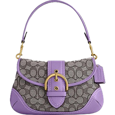 Coach Soho Bag In Signature Jacquard - B4/Iris