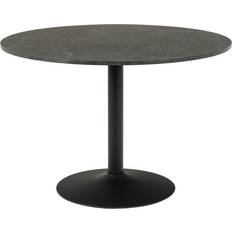 AC Nordic Ibizar Black Dining Table 110cm