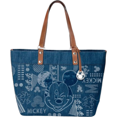 The Bradford Exchange Disney All Ears Mickey Mouse Tote Bag - Blue