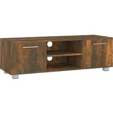 vidaXL Cabinet Smoked Oak TV Bench 110x40cm