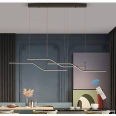 Blue Elephant Lorisa 3-Light Kitchen Island Linear Pendant Lamp