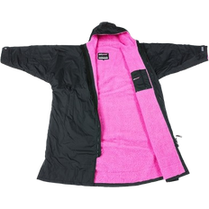 L Coats Dryrobe Advance Long Sleeve - Black/Pink