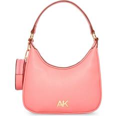 Anne Klein Convertible Shoulder Bag with Web Strap Pink