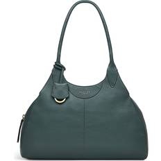 Radley London Spruce Gardens Large Zip Top Shoulder Bag - Green