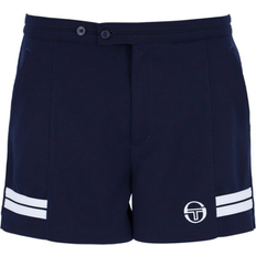 Blue - Tennis Clothing Sergio Tacchini Supermac Tennis Shorts - Maritime Blue