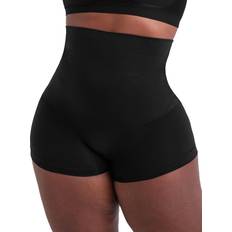 Shapermint Essentials All Day Every Day High Waisted Shaper Boyshort - Black