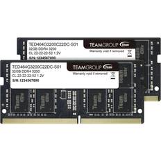 Team Elite SO-DIMM DDR4 3200MHz 2x32GB (TED464G3200C22DC-S01)