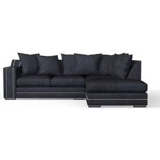 Furniture 786 Luxury Cruise Charcoal Sofa 225cm 3 Seater