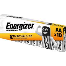 Energizer Industrial Alkaline AA Battery 10-pack