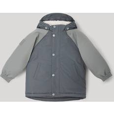 LEOKID Winter Jacket Color Block "Fjord Gray“