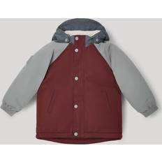 LEOKID Winter Jacket Color Block "Redwood“